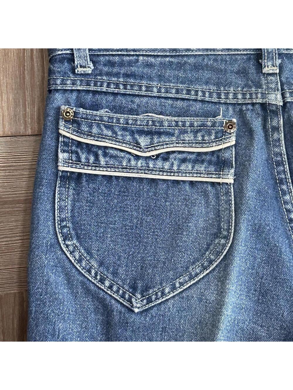 Vintage Gap Womens Denim Jeans Size 28x30 Straight Leg High Rise - Picture 4 of 7